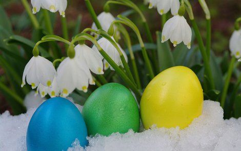 Letos na Velikonoce musí koledníci počítat i se sněhem