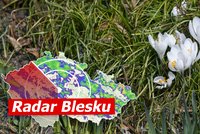 V novém týdnu až -6 °C, Velikonoce s deštníkem. Bude chladněji než na Nový rok, sledujte radar Blesku