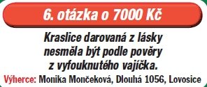 6. otázka o 7000 Kč