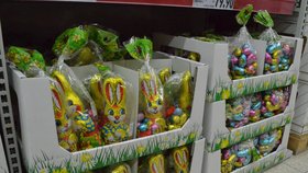 Velikonoční zboží se u nás prodává už na konci ledna