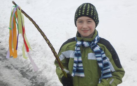 Danovi zima nevadila, v koledování neměl konkurenci.