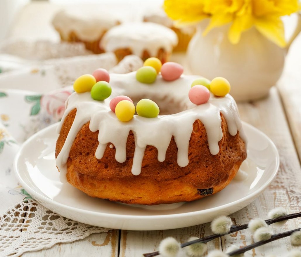 Na velikonoční dort můžete povýšit i oblíbenou bábovku