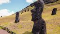 Velikonoční ostrovy jsou známé monolitickými sochami Moai