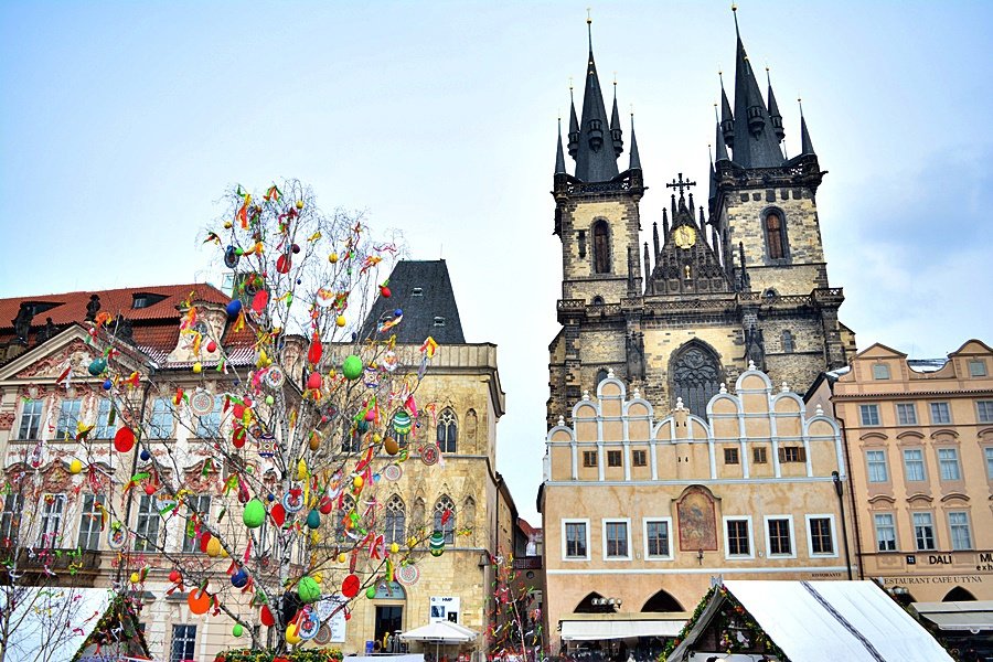 Velikonoční trhy na Staroměstském náměstí 2018