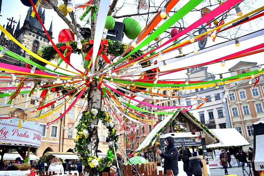 Velikonoční trhy na Staroměstském náměstí 2018