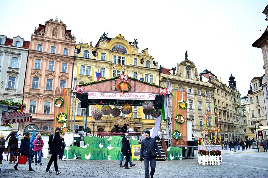 Velikonoční trhy na Staroměstském náměstí 2018