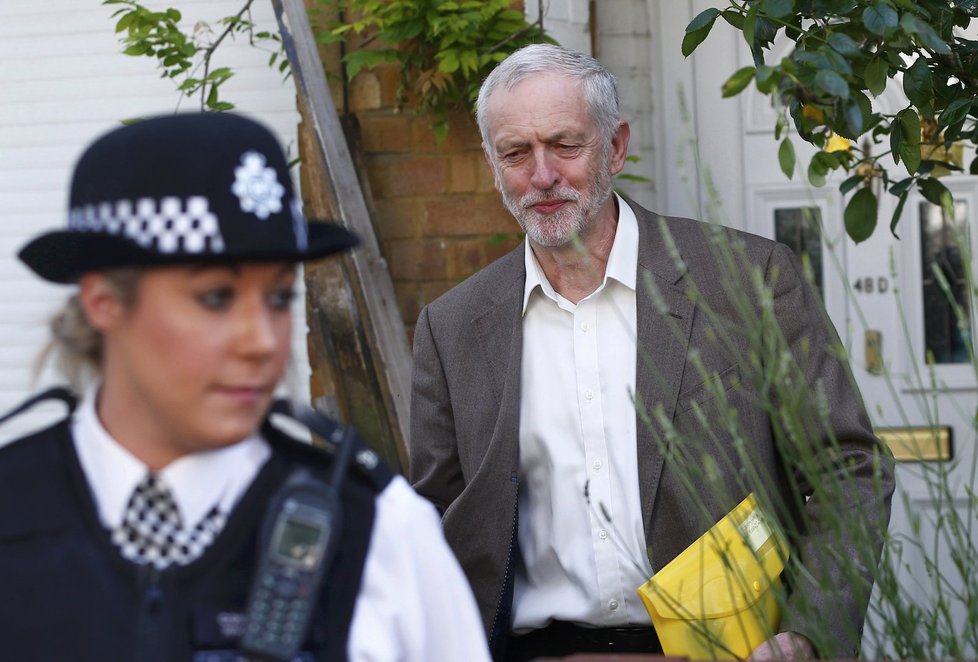 Šéf labouristů Jeremy Corbyn