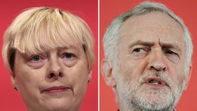 Angela Eagleová vyzvala na souboj šéfa labouristů Jeremyho Corbyna.
