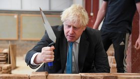 Britský premiér Boris Johnson.