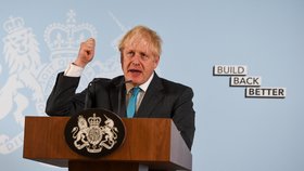 Britský premiér Boris Johnson