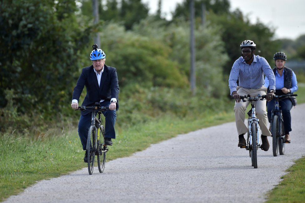 Britský premiér Boris Johnson.