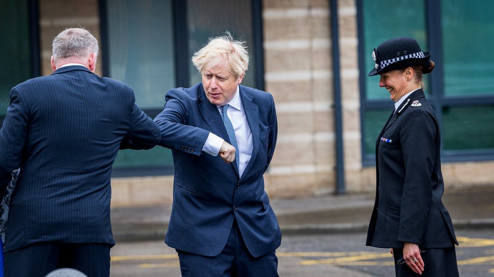 Britský premiér Boris Johnson