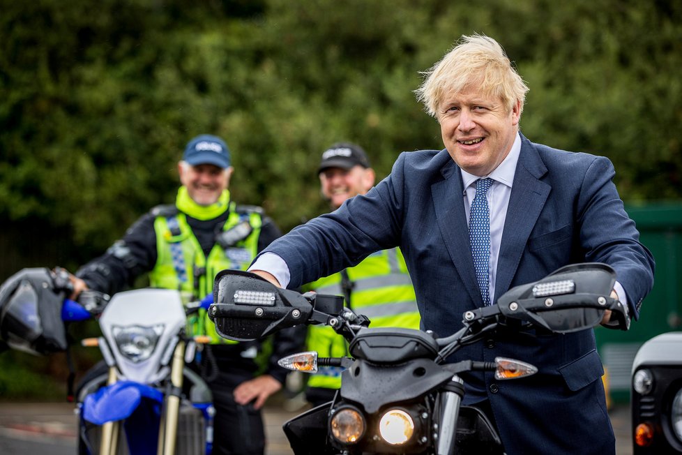 Britský premiér Boris Johnson.