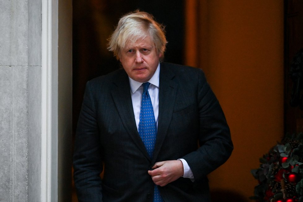 Britský premiér Boris Johnson.