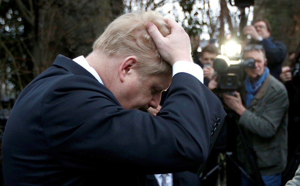 Britský premiér Boris Johnson.