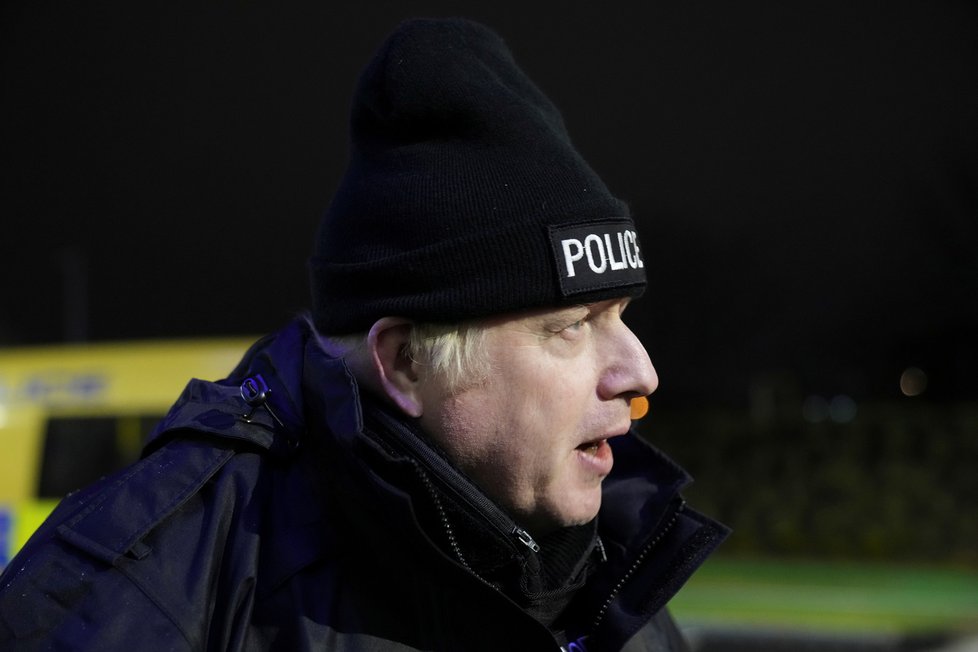 Britský premiér Boris Johnson