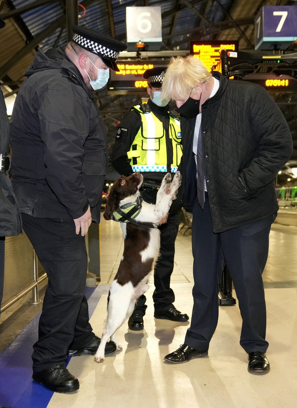 Britský premiér Boris Johnson