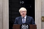 Boris Johnson oznámil rezignaci (7.7.2022).