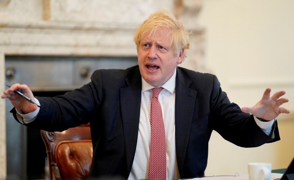 Britský ministerský předseda Boris Johnson