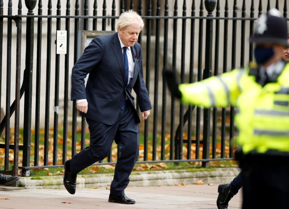 Britský premiér Boris Johnson.