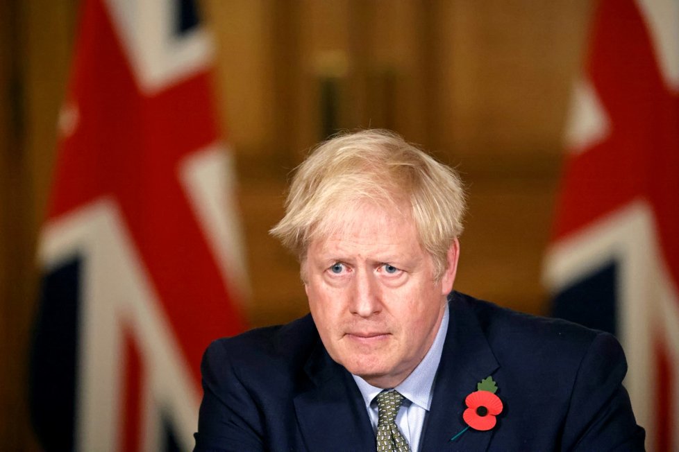 Britský premiér Boris Johnson.