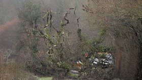 Británií se prohnala bouře Erik. Vichřice vyvracela stromy. Živel si vyžádal 3 oběti.