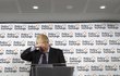 Britský ministr zahraničí Boris Johnson během projevu o brexitu.