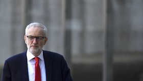 Lídr britské opozice Jeremy Corbyn.