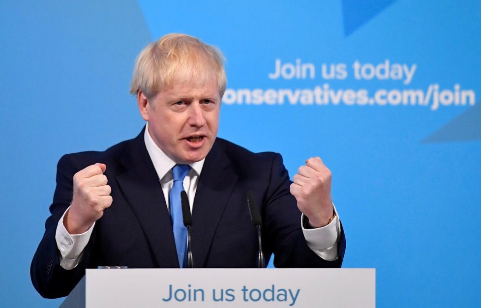 Budoucí britský premiér Boris Johnson.