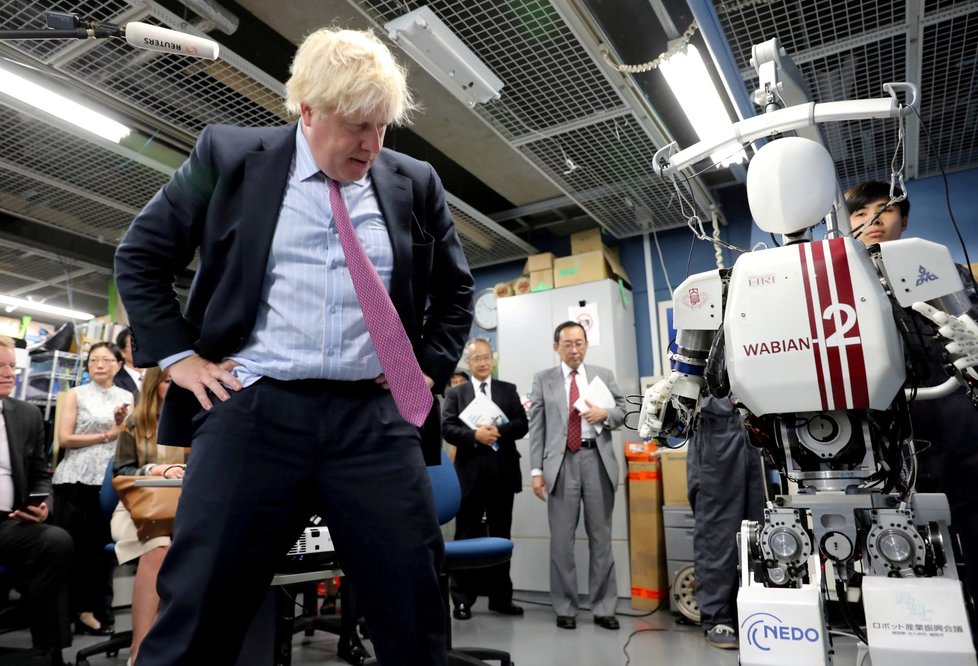 Budoucí britský premiér Boris Johnson
