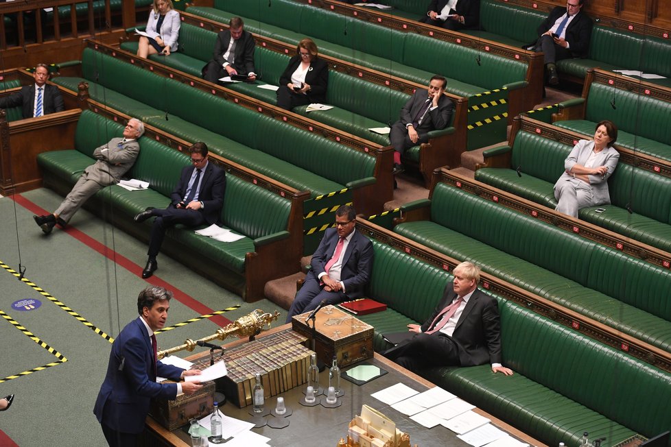 Debata britského parlamentu o návrhu zákona o vnitřním trhu (14. 9. 2020)