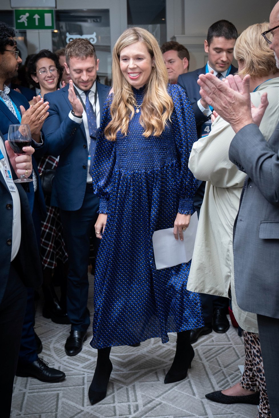 Manželka britského premiéra Borise Johnsona Carrie Johnsonová