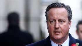 Britský expremiér David Cameron.