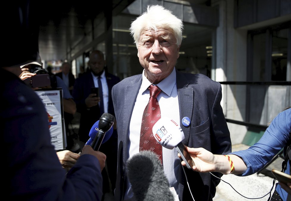 Otec britského premiéra Borise Johnsona Stanley Johnson