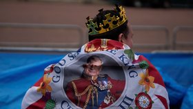Přípravy na korunovaci Karla III. v Londýně. (4.5.2023)