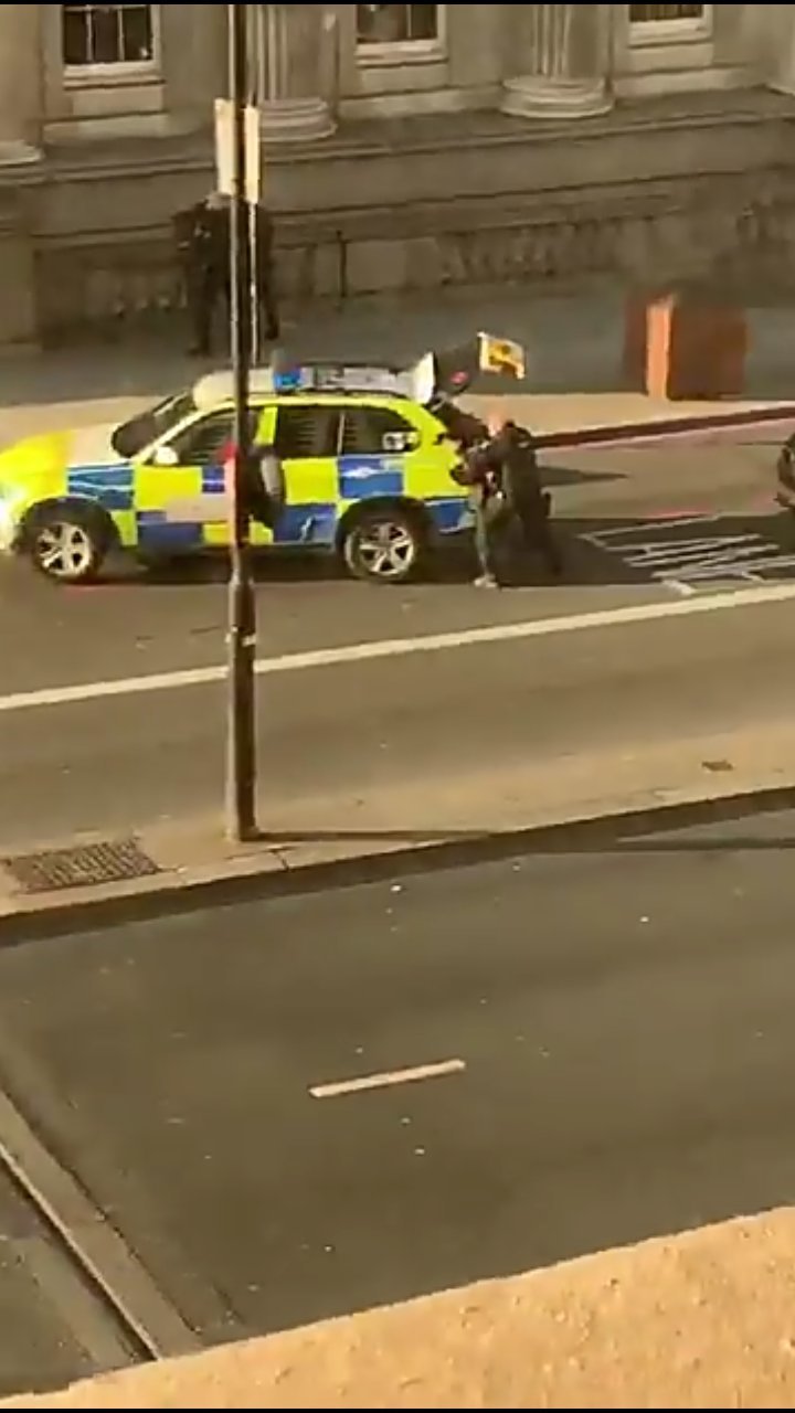 Zásah policie na London bridge.