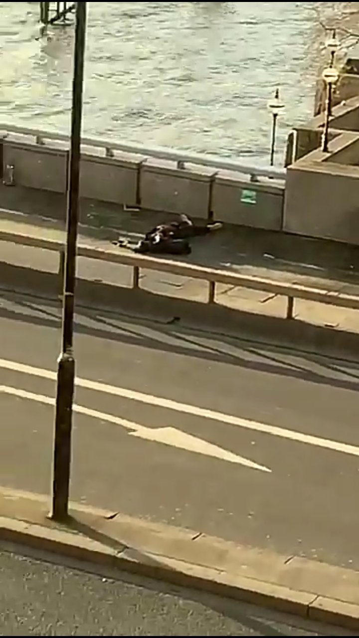 Zásah policie na London Bridge.