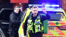 Zásah policie na London Bridge.