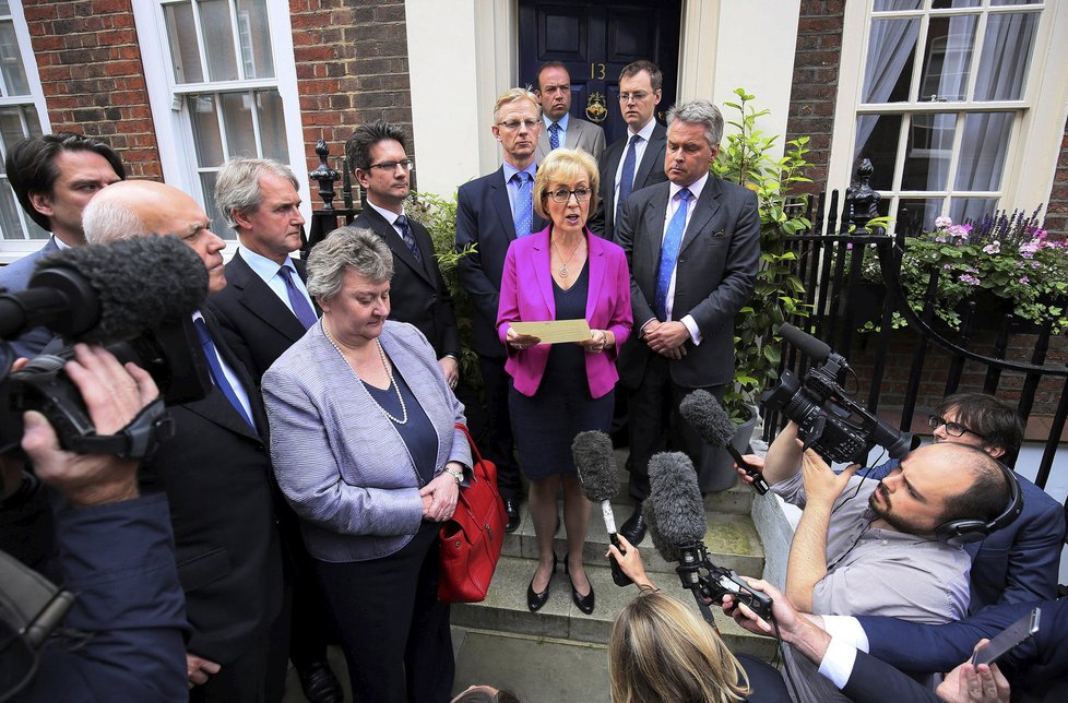 Nová britská premiérka Theresa Mayová? Její sokyně Leadsomová vzdala boj.