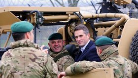 Ministr obrany Gavin Williamson