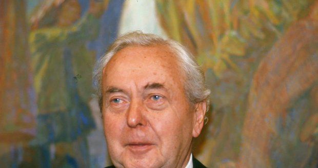 Britský expremiér Harold Wilson