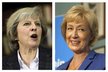 Theresa Mayová a Andrea Leadsomová, rivalky o post britského premiéra