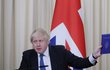 Britský ministr zahraničí Boris Johnson na návštěvě v Rusku