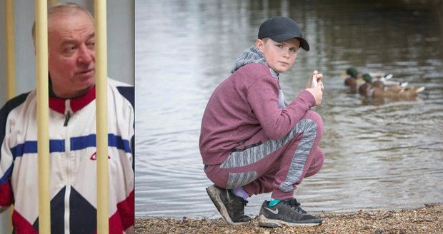 Nejmladší oběť novičoku. Školák (12), který si vzal od Skripala chleba pro kachny