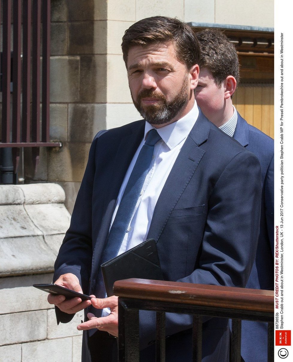 Stephen Crabb čelí obvinění ze sexuálního obtěžování.