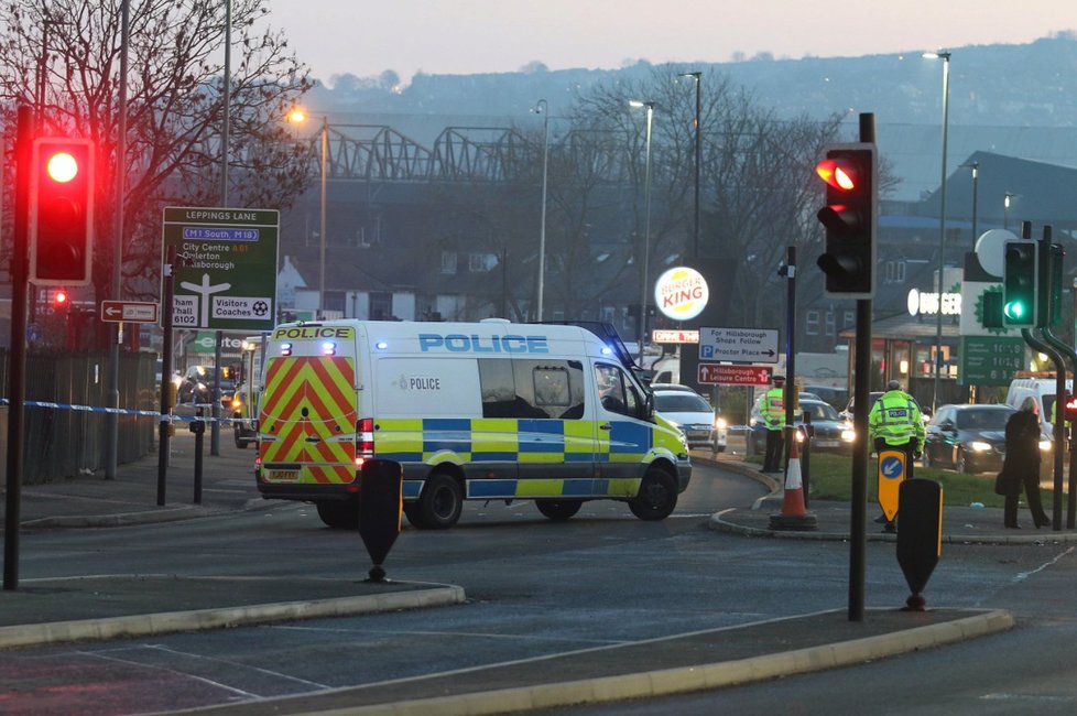Policejní razie v Sheffieldu