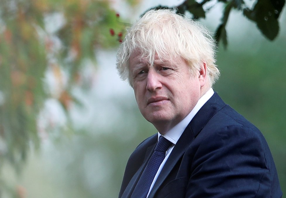 Britský premiér Boris Johnson.