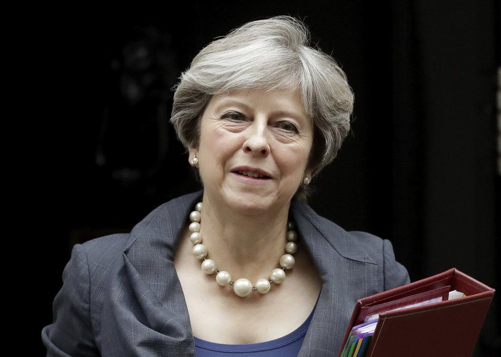 Britská expremiérka Theresa Mayová