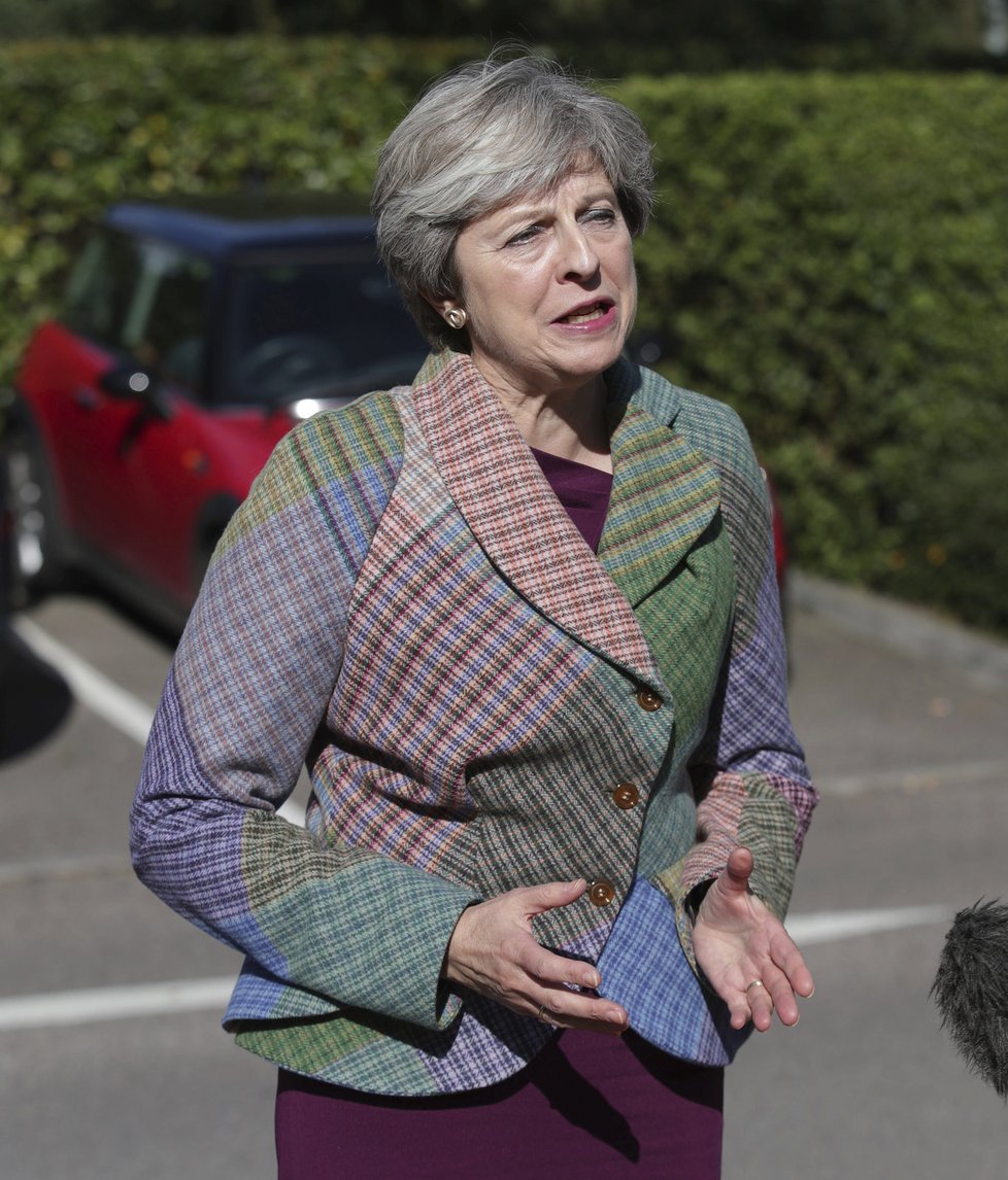 Britská expremiérka Theresa Mayová