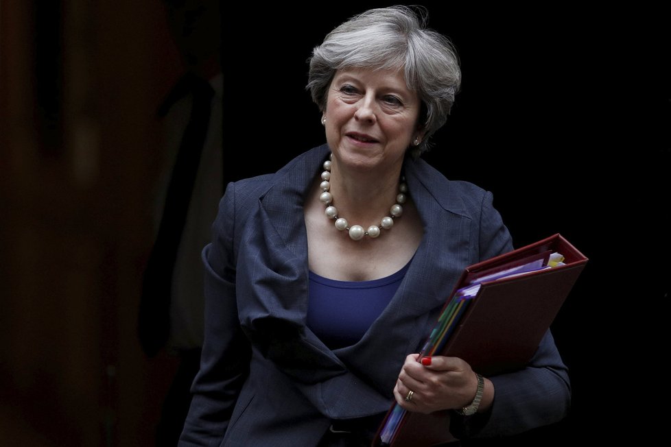 Britská expremiérka Theresa Mayová